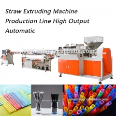 3-Colorful Drinking Straw Extrusion Line